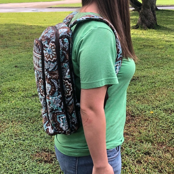 Vera Bradley Handbags - Vera Bradley Large Laptop Backpack